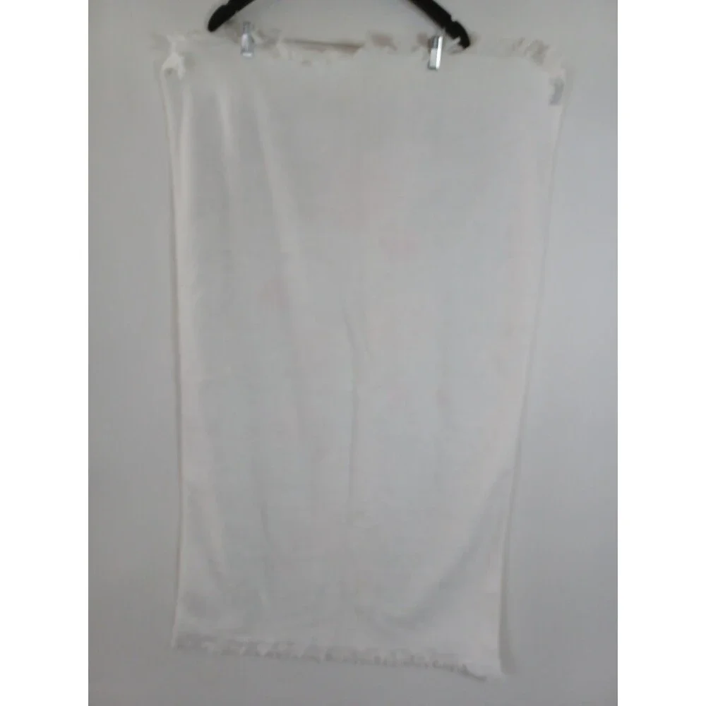 Vtg Fieldcrest Bath‎ Towel Fringe 100% Cotton Royal Velvet 27x48” Floral Cottage - Picture 5 of 6
